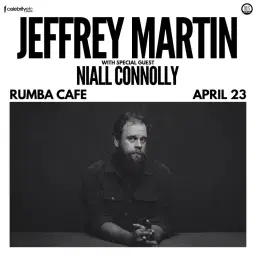 Jeffrey Martin w/ special guest Niall Connolly
