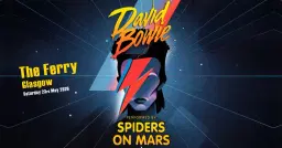 Spiders On Mars Glasgow's Tribute to David Bowie