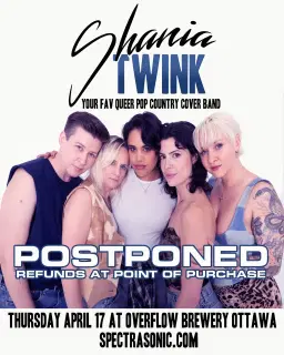 POSTPONED - Shania Twink - Ottawa