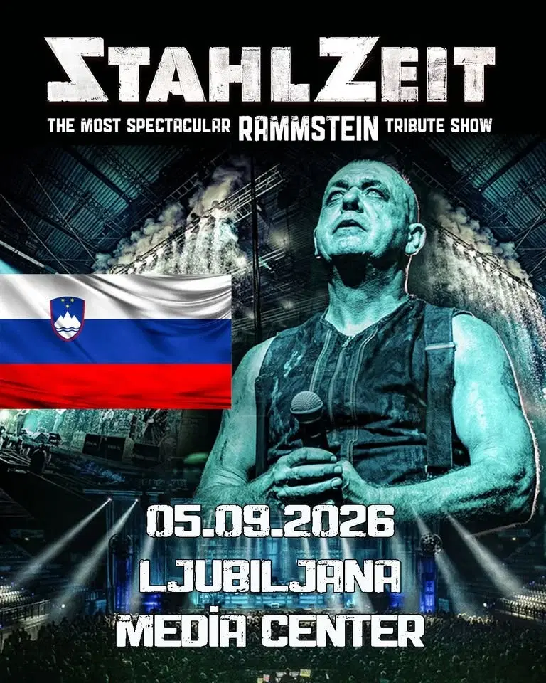 STAHLZEIT Die spektakulärste Rammstein Tribute Show 20 Jahre Jubiläumstour | Ljubljana