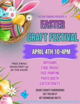 Easter Craft Festival @Skagit County Fairgrounds