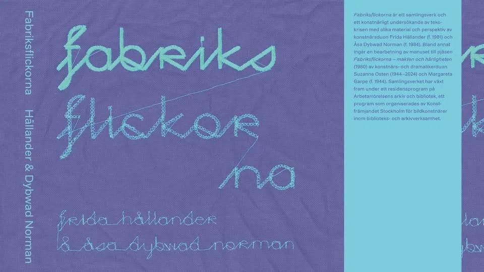 Bokrelease för Fabriksflickorna