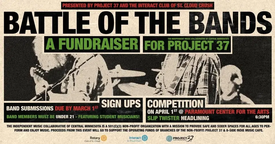 BATTLE OF THE BANDS 2026: A Project 37 Fundraiser