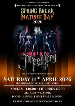 Spring Break Matinee Nottingham with Popestars
