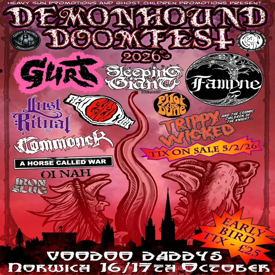 Demonhound Doomfest: Gurt + Sleeping Giant, Famyne + more!