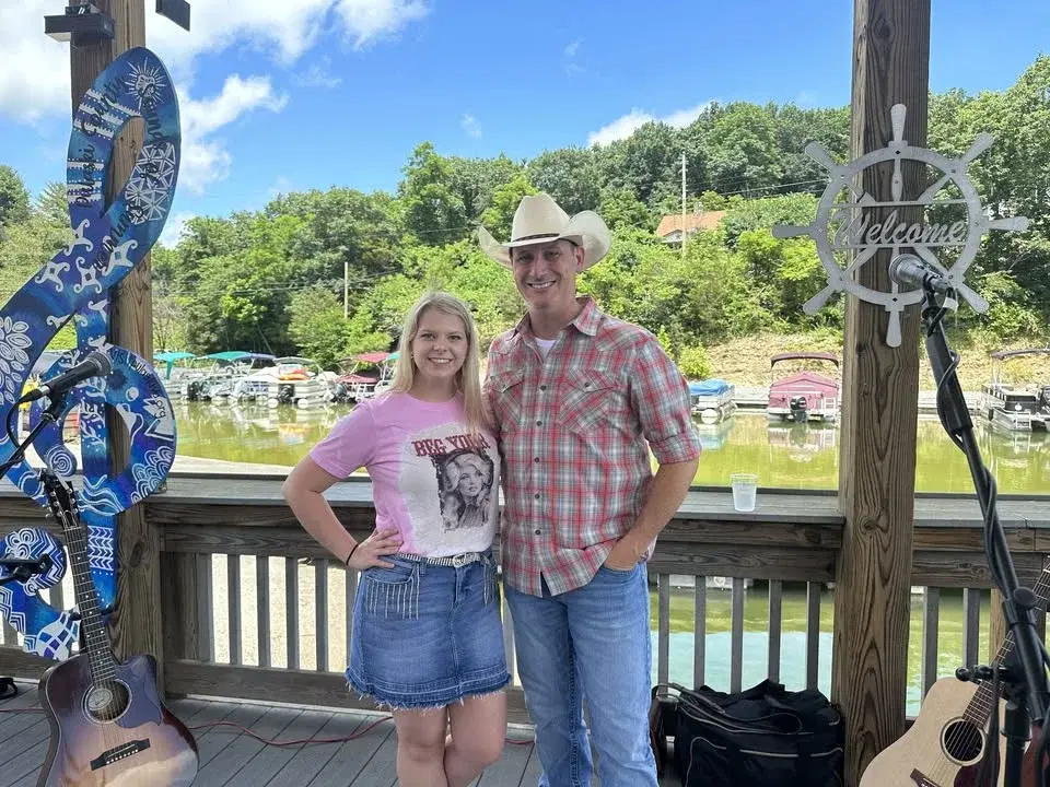 Makenzie & Shane @M2I at the Rockhouse Marina