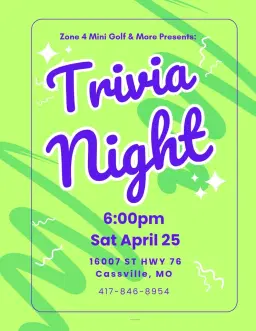 TRIVIA NIGHT