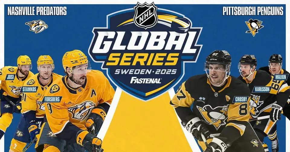 NHL Global Series - Nashville Predators vs. Pittsburgh Penguins (Nov 14 + 16)