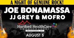 Joe Bonamassa with JJ Grey & Mofro Live in Bridgeport, CT on August 5th, 2026