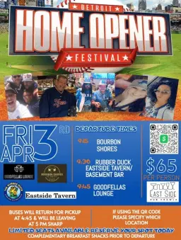 Opening Day Bus to Downtown