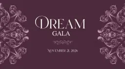 2026 Dream Gala