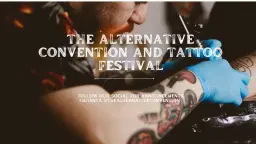 The Alternative Convention and Tattoo Festival Exeter