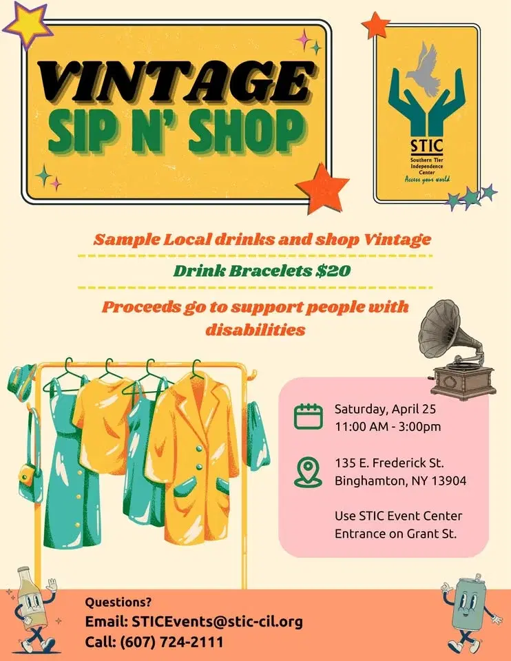 Vintage Sip N' Shop