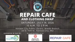 Repair Cafe and Clothing Swap