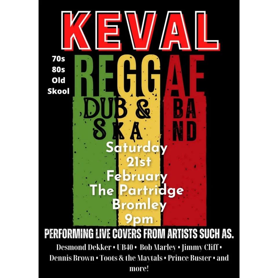 Keval Band back in The Partridge for 2026!!!