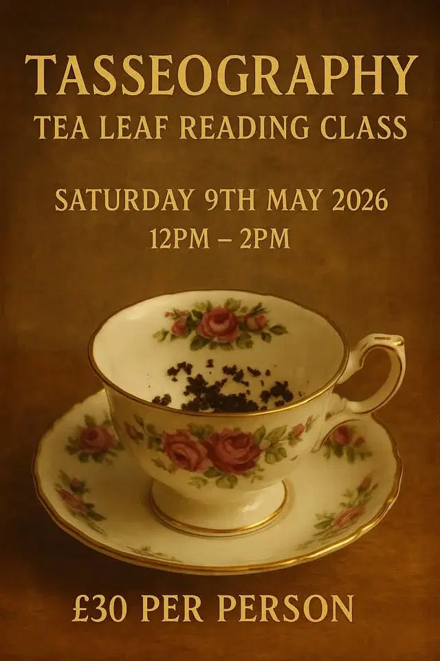 Tasseography - Tea Leaf Reading Class at Llanyrafon Manor Cwmbrân