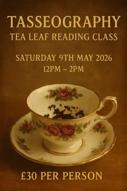 Tasseography - Tea Leaf Reading Class at Llanyrafon Manor Cwmbrân