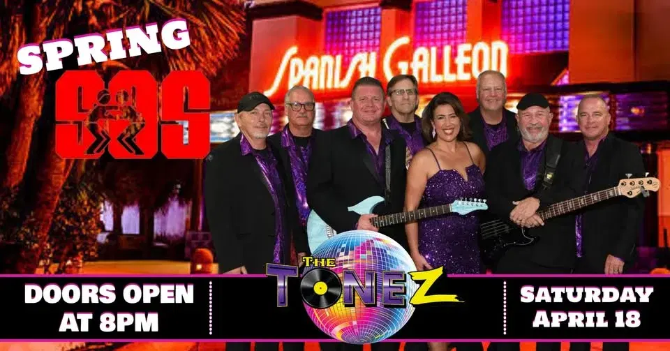 The Tonez LIVE @ Spanish Galleon SPRING SOS