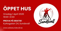 GRATIS PROVA PÅ LATINDANS • SALSA SUNDSVALL