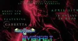 St. Louis Metal Showcase at The Sovereign with EverFelt, Birds of Squalor, & CABRETTA
