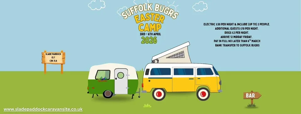 Suffolk Bugrs Easter Camp 2026