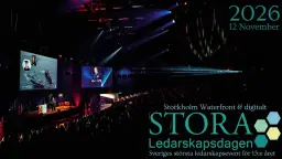 Stora Ledarskapsdagen 2026 - Sveriges största ledarskapsevent