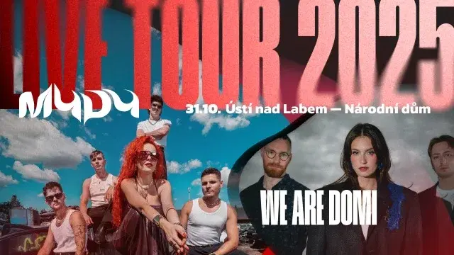 MYDY & We Are Domi // Národní dům // Ústí nad Labem