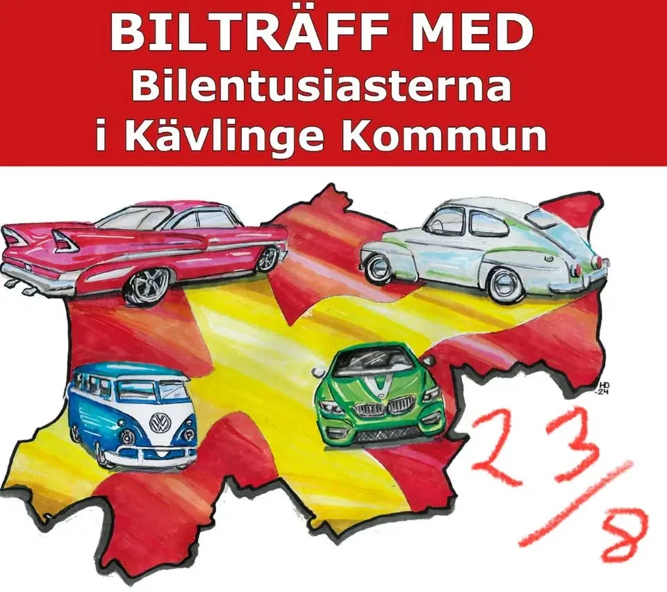 Bilträff Arrangör. Bilentusiasterna i Kävlinge Kommun