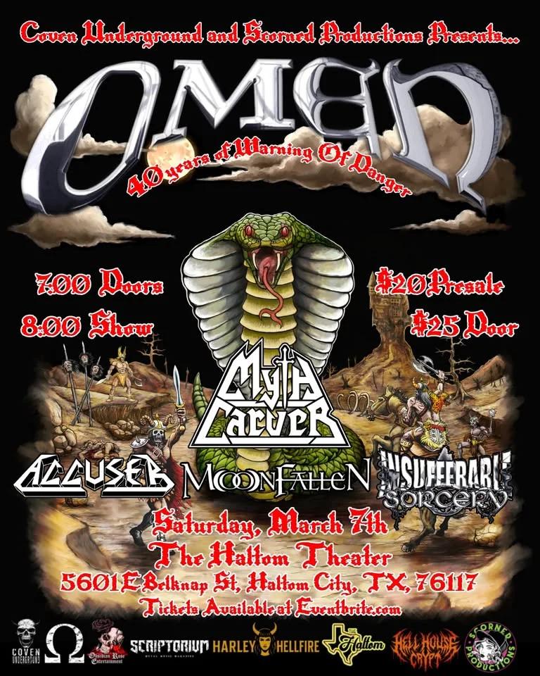 Omen Myth Carver Accuser & More Haltom Theater!