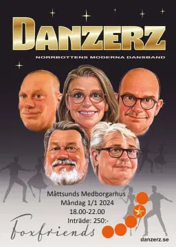 Foxfriends presenterar Danzerz 28/3 2026, 19.00-23.00