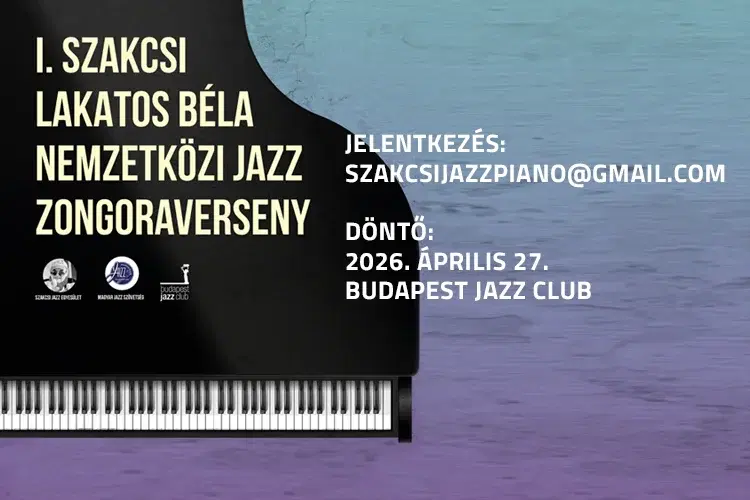 I. Szakcsi Lakatos Béla Nemzetközi Jazz Zongoraverseny