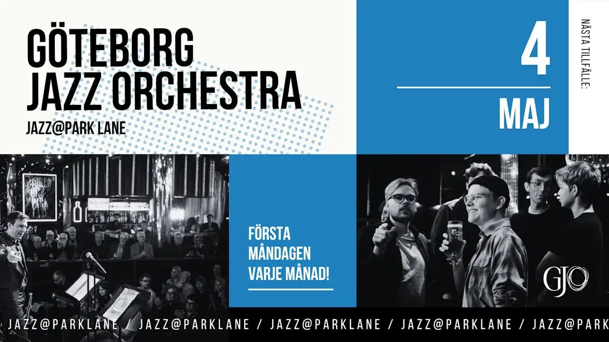 GJO: Jazz@Park Lane - "Tribute to Buddy Rich" feat Roger Berg