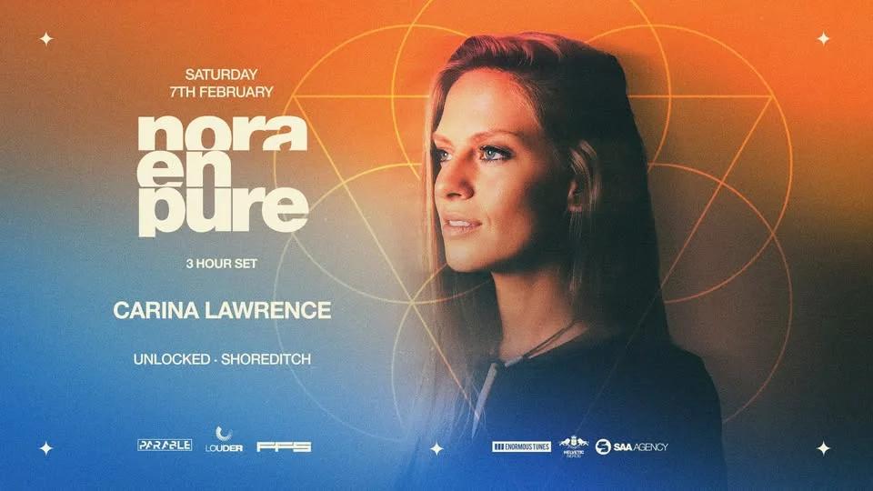 NORA EN PURE EXTENDED SET @ UNLOCKED SHOREDITCH, LONDON