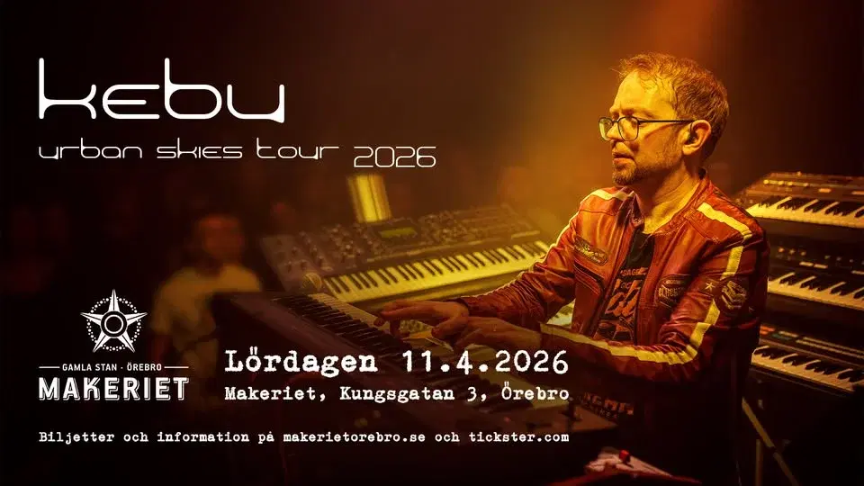 Kebu - Urban Skies Tour 2026 - Örebro