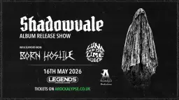 Shadowvale - Album Release Show with Born Hostile and Luna And The Lime Slices @ Legends, Mansfield