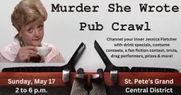 Murder She Wrote Pub Crawl