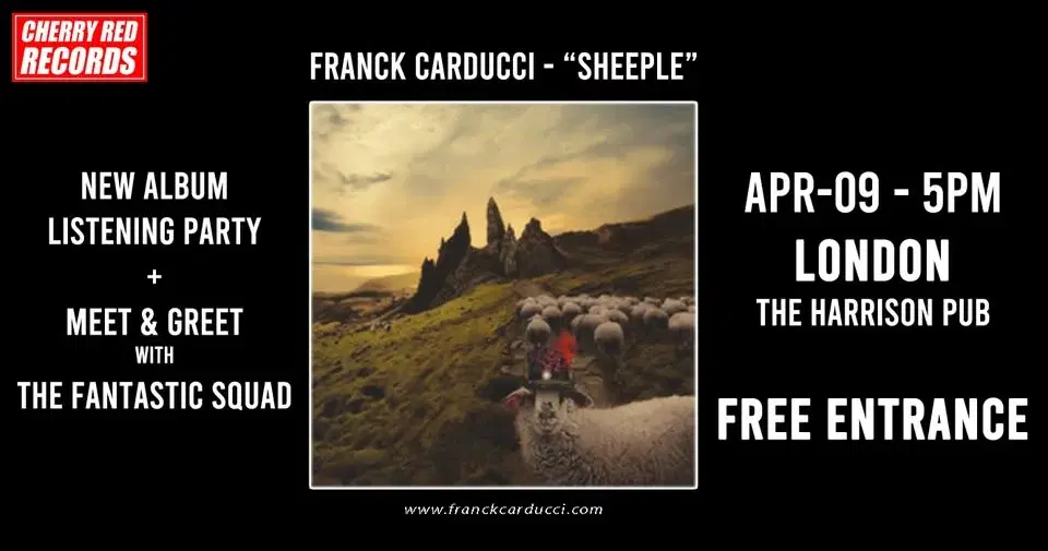 SHEEPLE listening party + Meet & Greet with the Fantastic Squad | London @ The Harrison