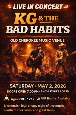 KG & The Bad Habits Live!