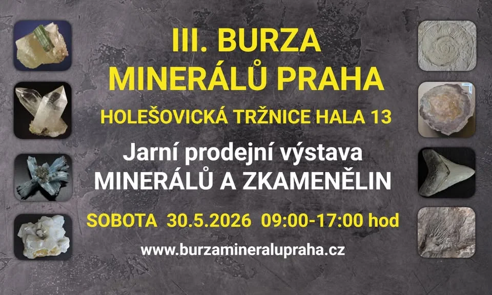 III. BURZA MINERÁLŮ PRAHA