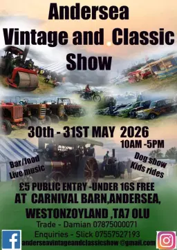 Andersea Vintage and Classic Show 2026