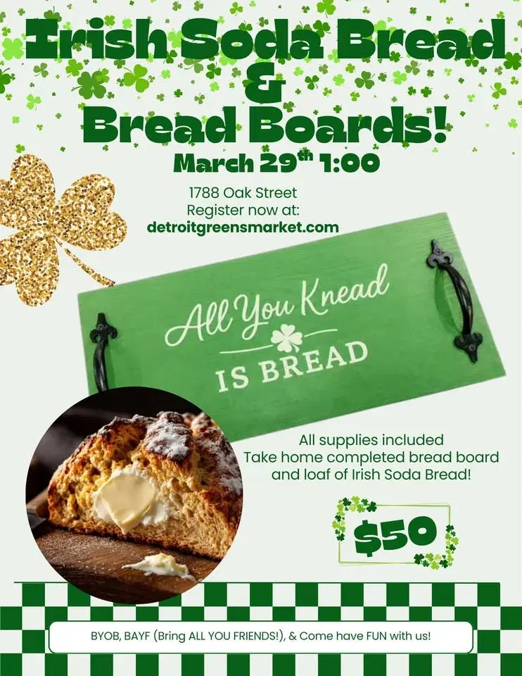 DIY Bread Board & Irish Soda Bread!