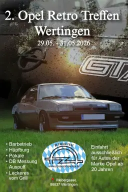 2. Opel Retro Treffen Wertingen