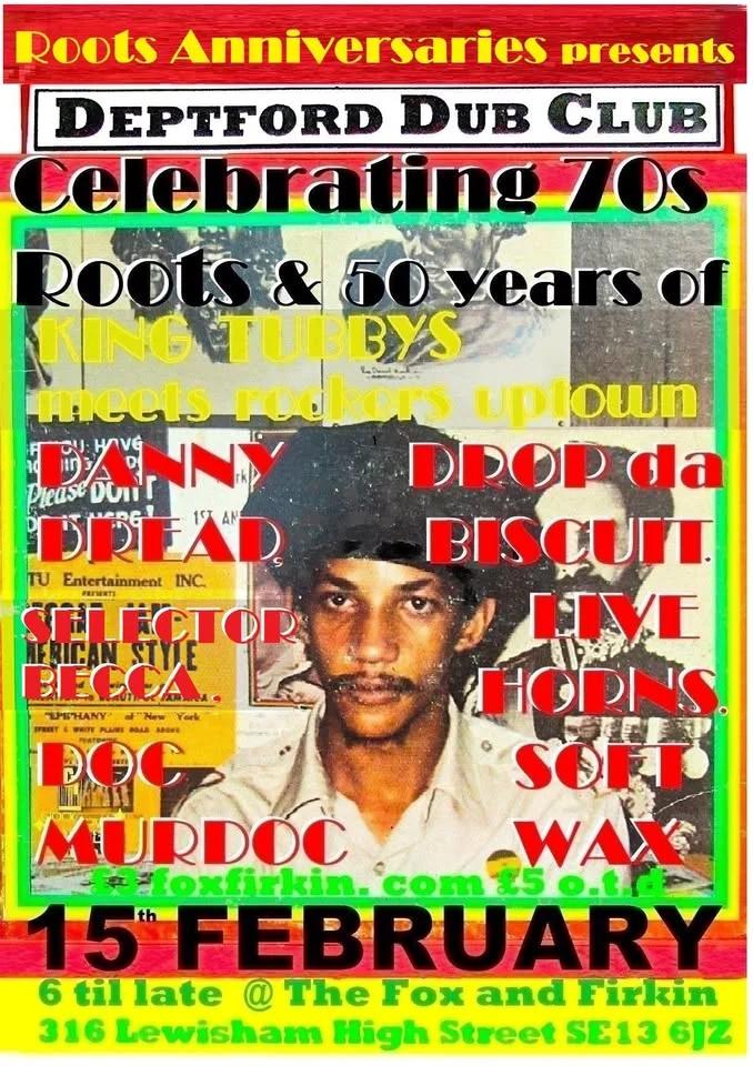 Deptford Dub Club: 70s Roots Special