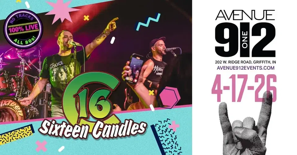 Sixteen Candles at AVENUE 912! with local band Star69