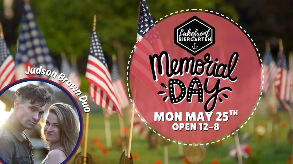 Memorial Day at the Biergarten