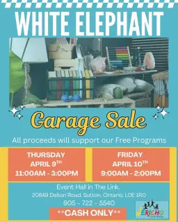 White Elephant Garage Sale