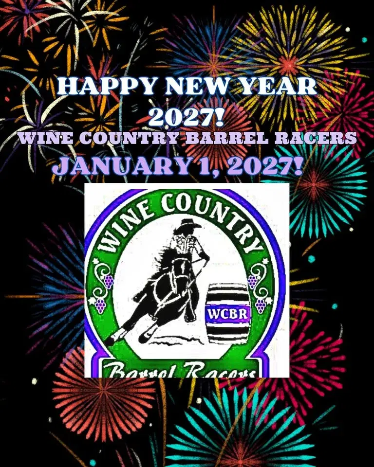 Wine Country Barrels Racers NEW YEARS DAY Jackpot 2027!
