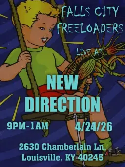 FALLS CITY FREELOADERS RETURN TO NEW DIRECTION