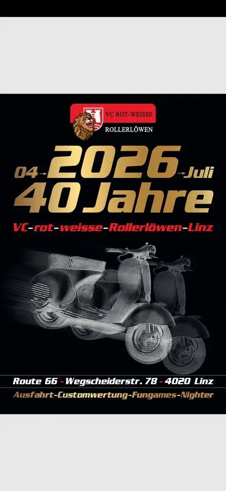 Jubiläumsrun Rollerlöwen