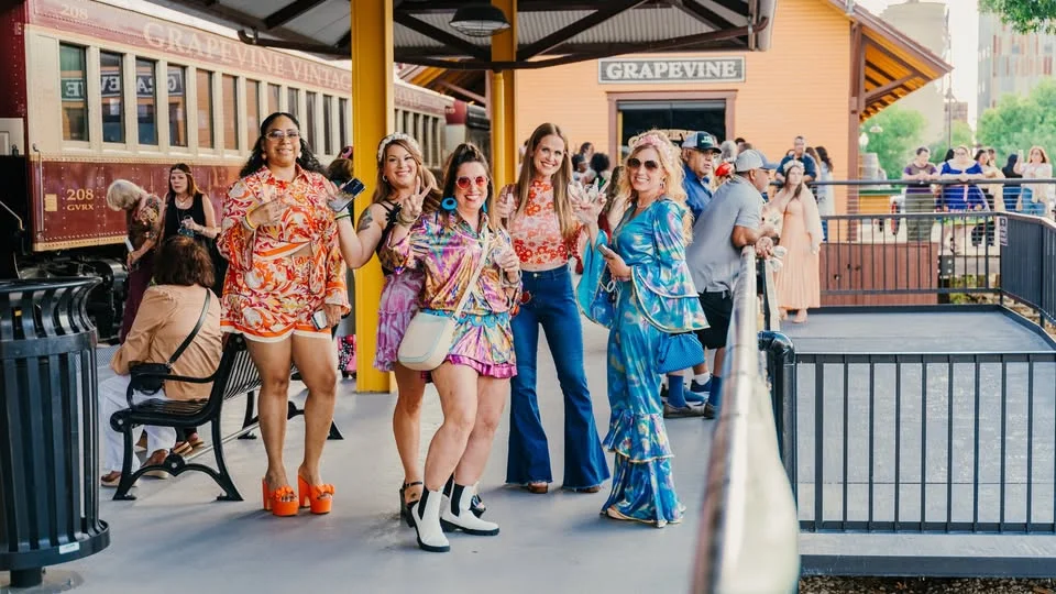 Grapevine Vintage Railroad Disco Wine Train